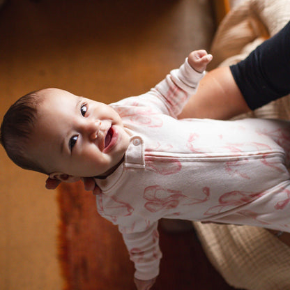ORGANIC COTTON PAJAMAS - BALLET SLIPPERS - 1 PIEZA