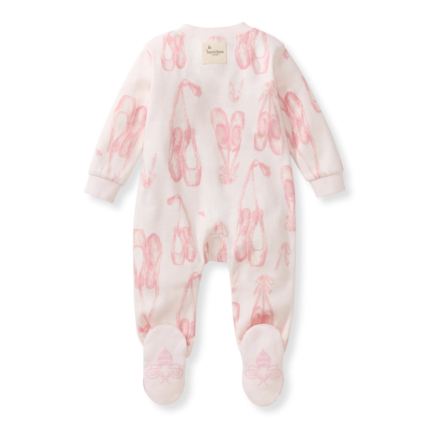 ORGANIC COTTON PAJAMAS - BALLET SLIPPERS - 1 PIEZA