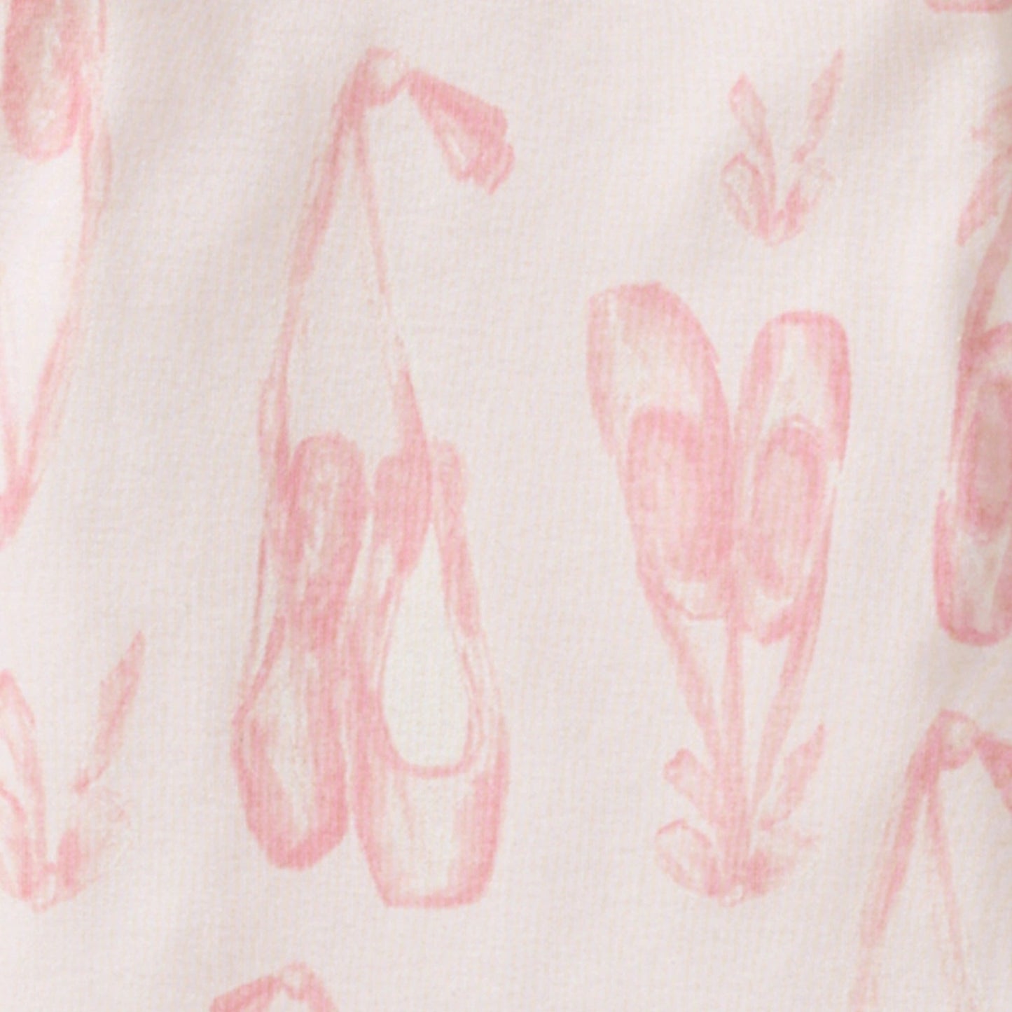 ORGANIC COTTON PAJAMAS - BALLET SLIPPERS - 2 PIEZAS
