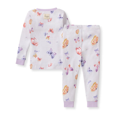 ORGANIC COTTON PAJAMAS - WINGS A FLUTTER - 2 PIEZAS