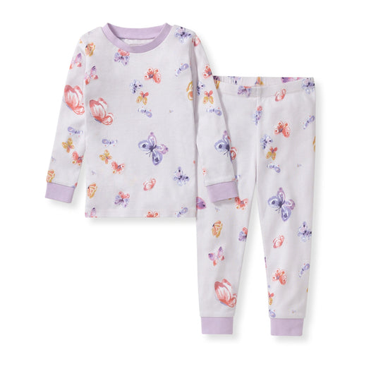 ORGANIC COTTON PAJAMAS - WINGS A FLUTTER - 2 PIEZAS