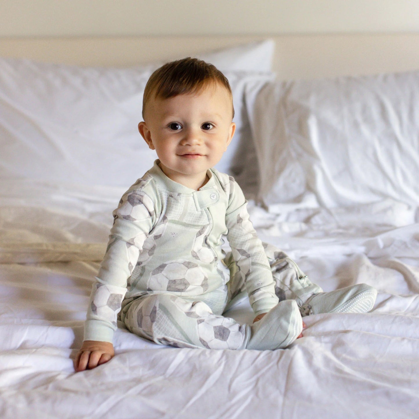ORGANIC COTTON PAJAMAS -  SOCCER GOAL - 1 PIEZA