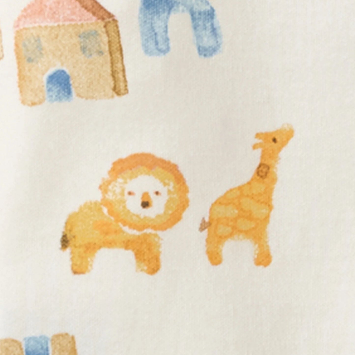 ORGANIC COTTON PAJAMAS - BLOCK VILLAGE - 2 PIEZAS