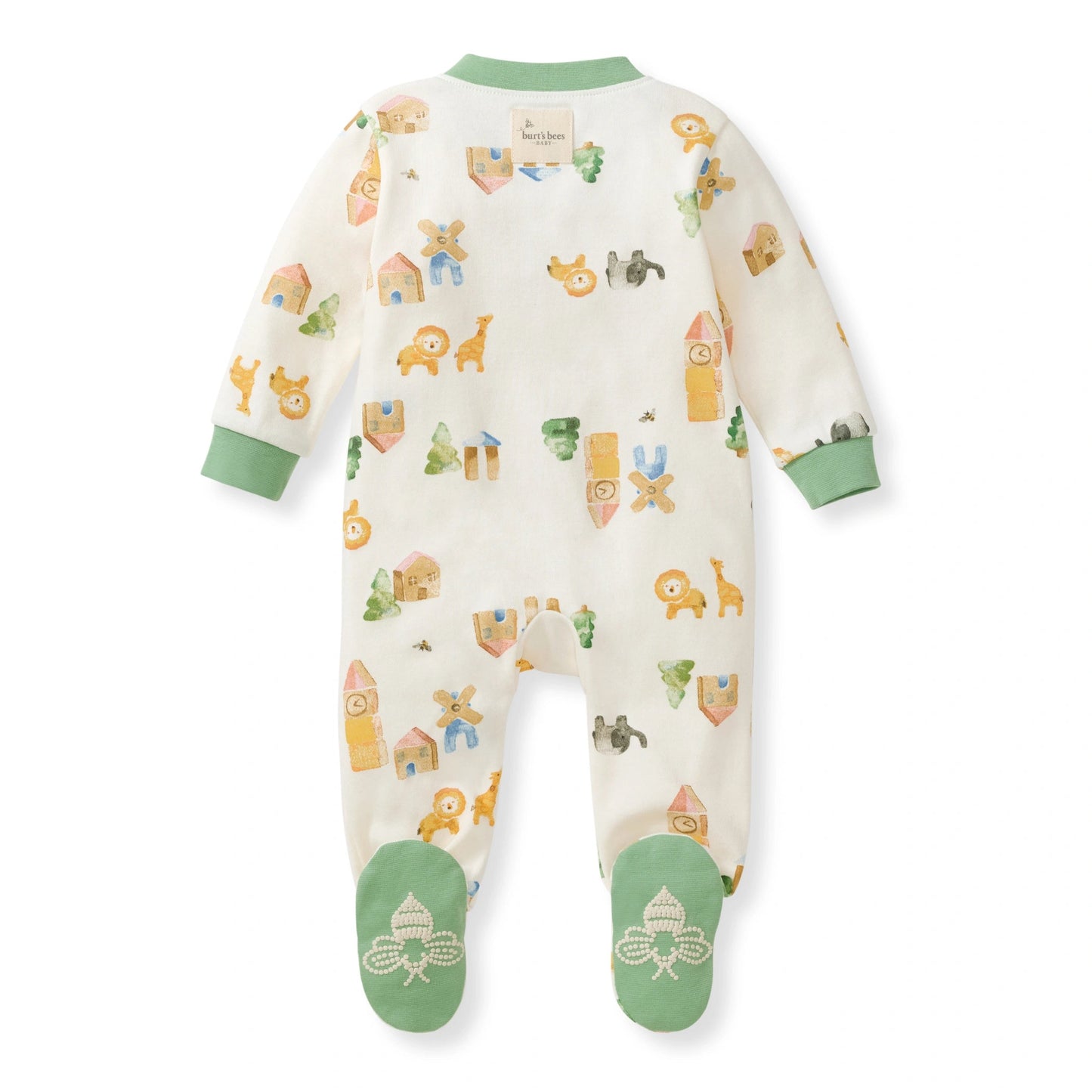 ORGANIC COTTON PAJAMAS - BLOCK VILLAGE - 1 PIEZA