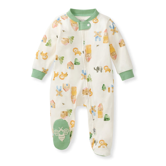 ORGANIC COTTON PAJAMAS - BLOCK VILLAGE - 1 PIEZA