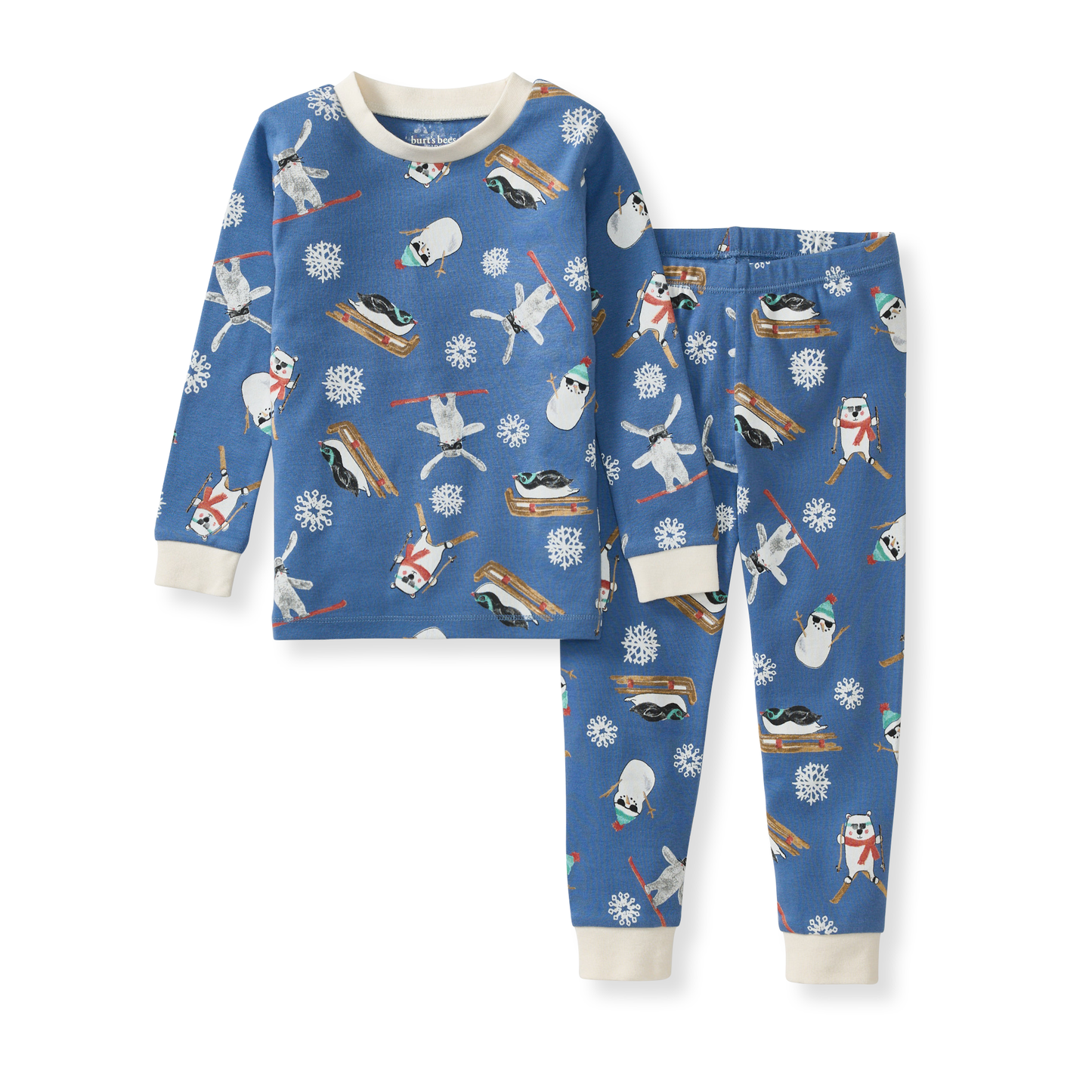 ORGANIC COTTON PAJAMAS - MEET ME ON THE MOUNTAIN - 2 PIEZAS