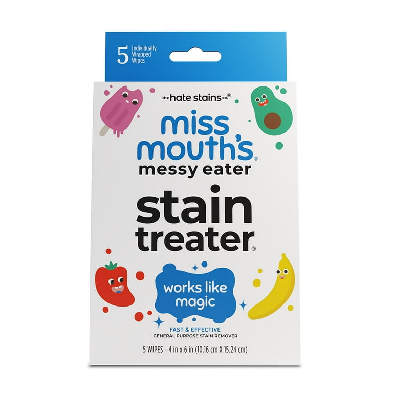 MESSY EATER STAIN TREATER WIPES
