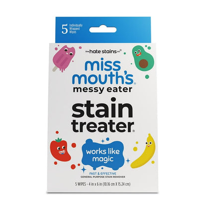 MESSY EATER STAIN TREATER WIPES