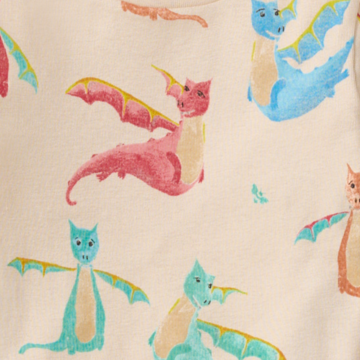 ORGANIC COTTON PAJAMAS - MYSTICAL DRAGONS - 2 PIEZAS