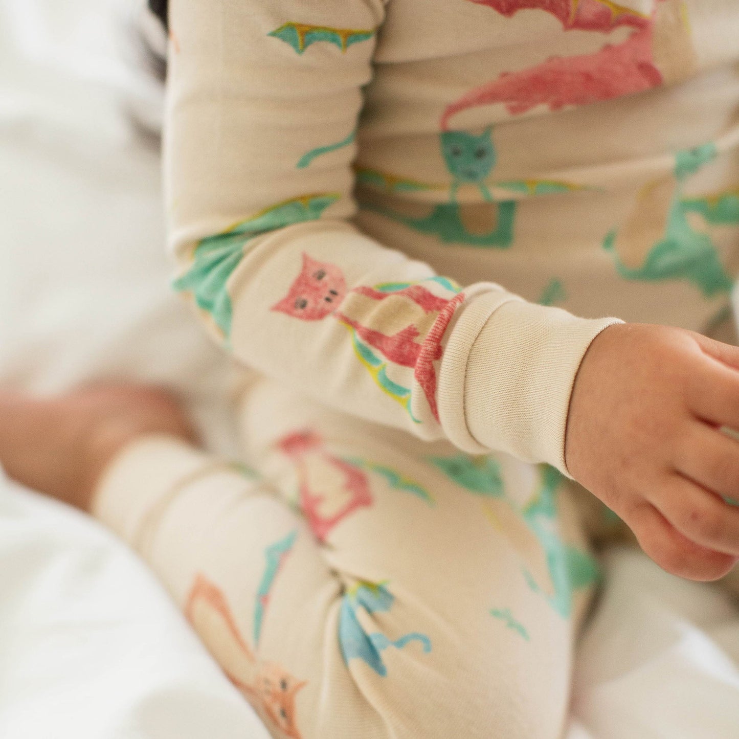 ORGANIC COTTON PAJAMAS - MYSTICAL DRAGONS - 2 PIEZAS