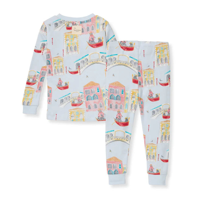ORGANIC COTTON PAJAMAS - ON THE GONDOLA - 2 PIEZAS