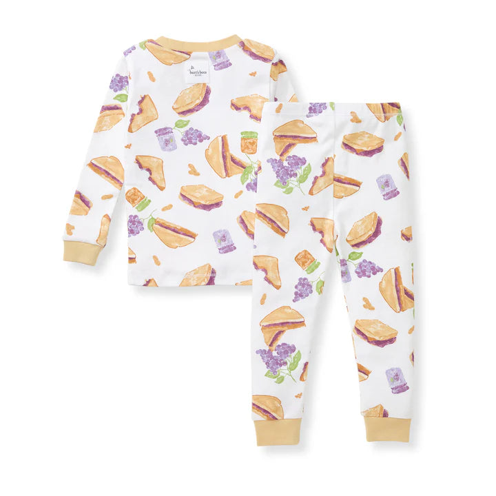 ORGANIC COTTON PAJAMAS - PB & J - 2 PIEZAS