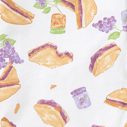 ORGANIC COTTON PAJAMAS - PB & J - 2 PIEZAS