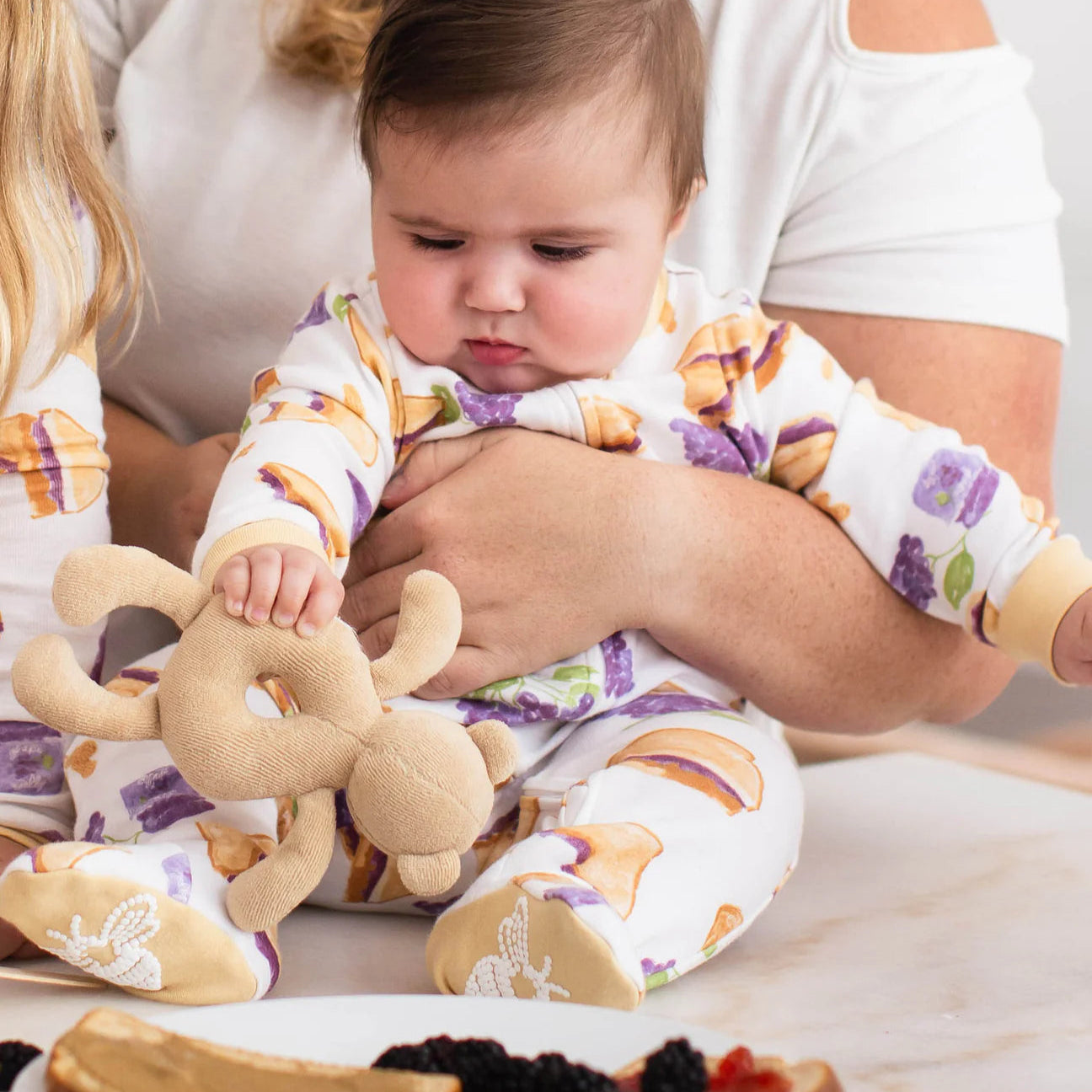 ORGANIC COTTON PAJAMAS - PB & J - 2 PIEZAS