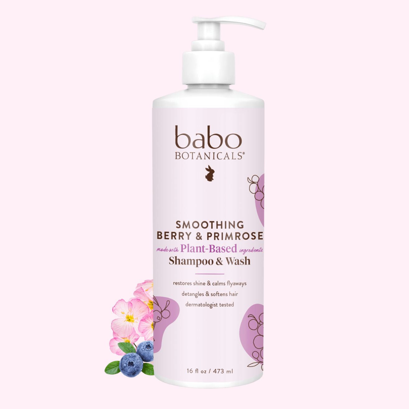 SMOOTHING BERRY & PRIMROSE SHAMPOO & WASH