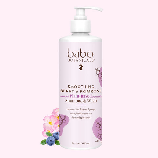 SMOOTHING BERRY & PRIMROSE SHAMPOO & WASH