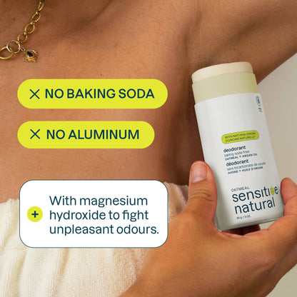 BAKING SODA-FREE DEODORANT - ARGAN OIL - SENSITIVE NATURAL