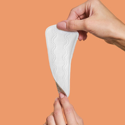 REGULAR UNSCENTED PANTY LINERS MADE WITH ORGANIC COTTON - 60 COUNT