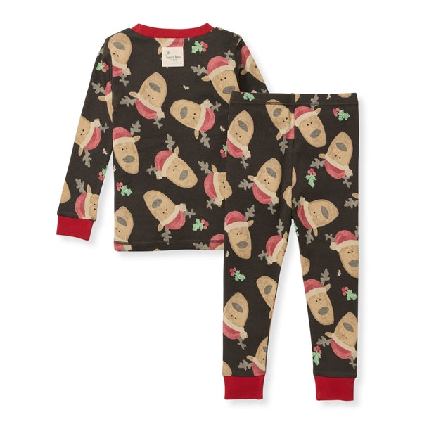 ORGANIC COTTON PAJAMAS - JOLLY REINDEER - 2 PIEZAS
