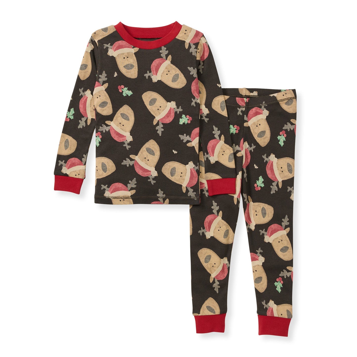 ORGANIC COTTON PAJAMAS - JOLLY REINDEER - 2 PIEZAS