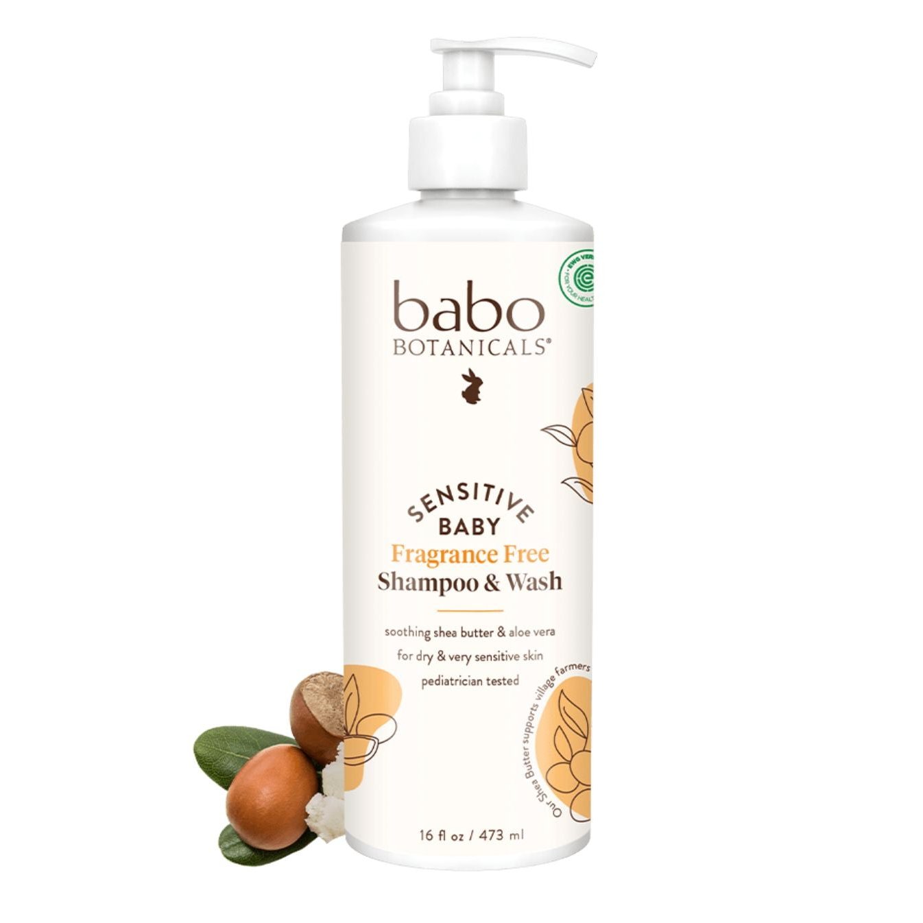SENSITIVE BABY SHAMPOO & BODY WASH