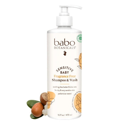 SENSITIVE BABY SHAMPOO & BODY WASH