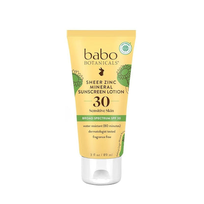 SHEER ZINC MINERAL SUNSCREEN LOTION SPF30