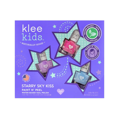 STARRY SKY KISS - 3-PIECE NAIL POLISH SET