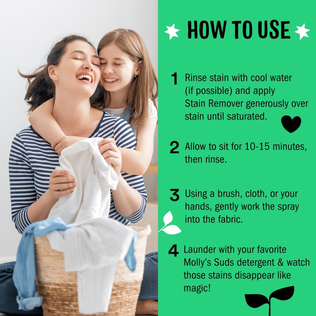 LAUNDRY STAIN REMOVER SPRAY - FRAGANCE FREE