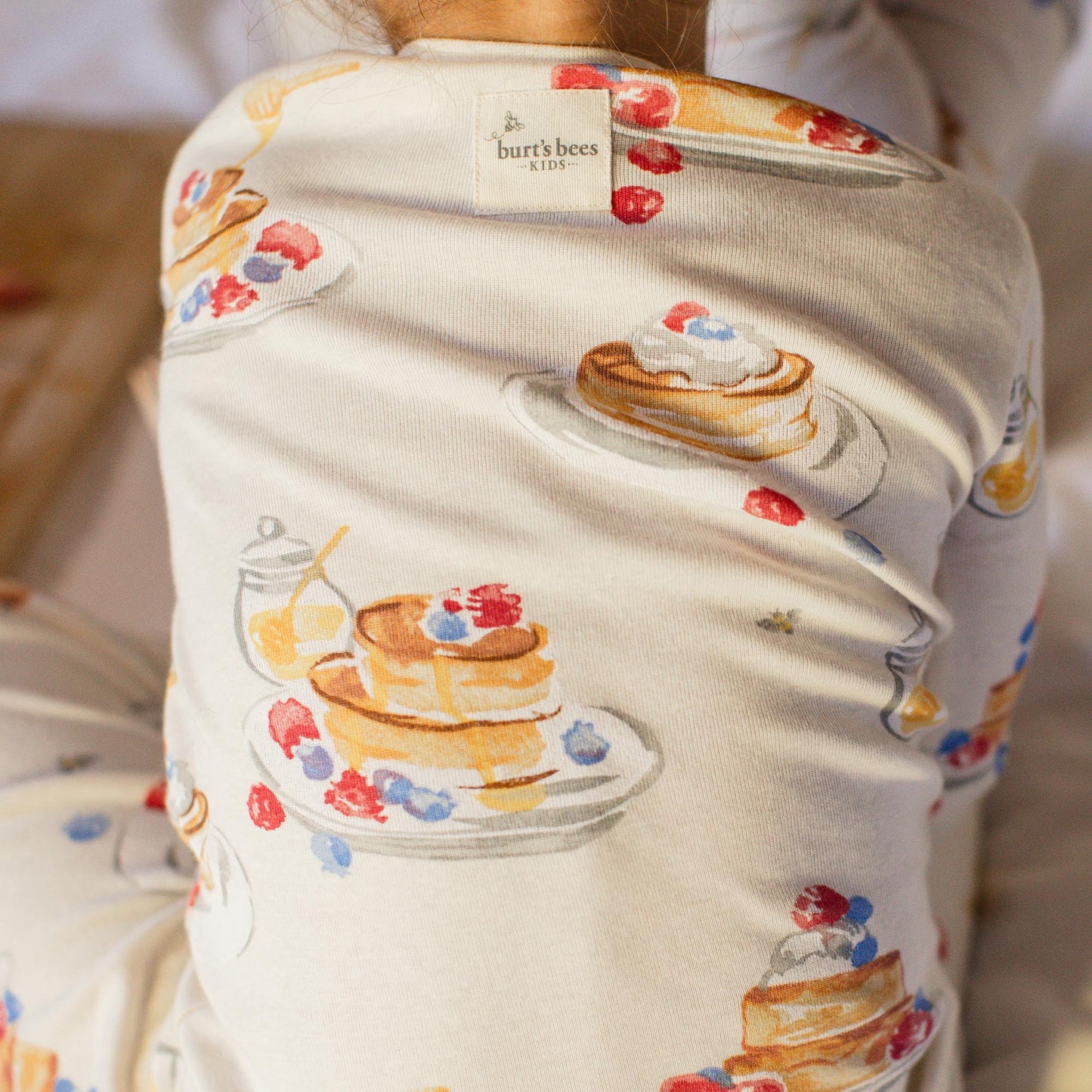 ORGANIC COTTON PAJAMAS - FLUFFY PANCAKES - 2 PIEZAS
