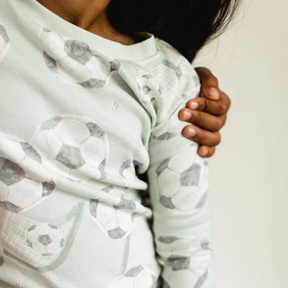 ORGANIC COTTON PAJAMAS - SOCCER GOAL - 2 PIEZAS