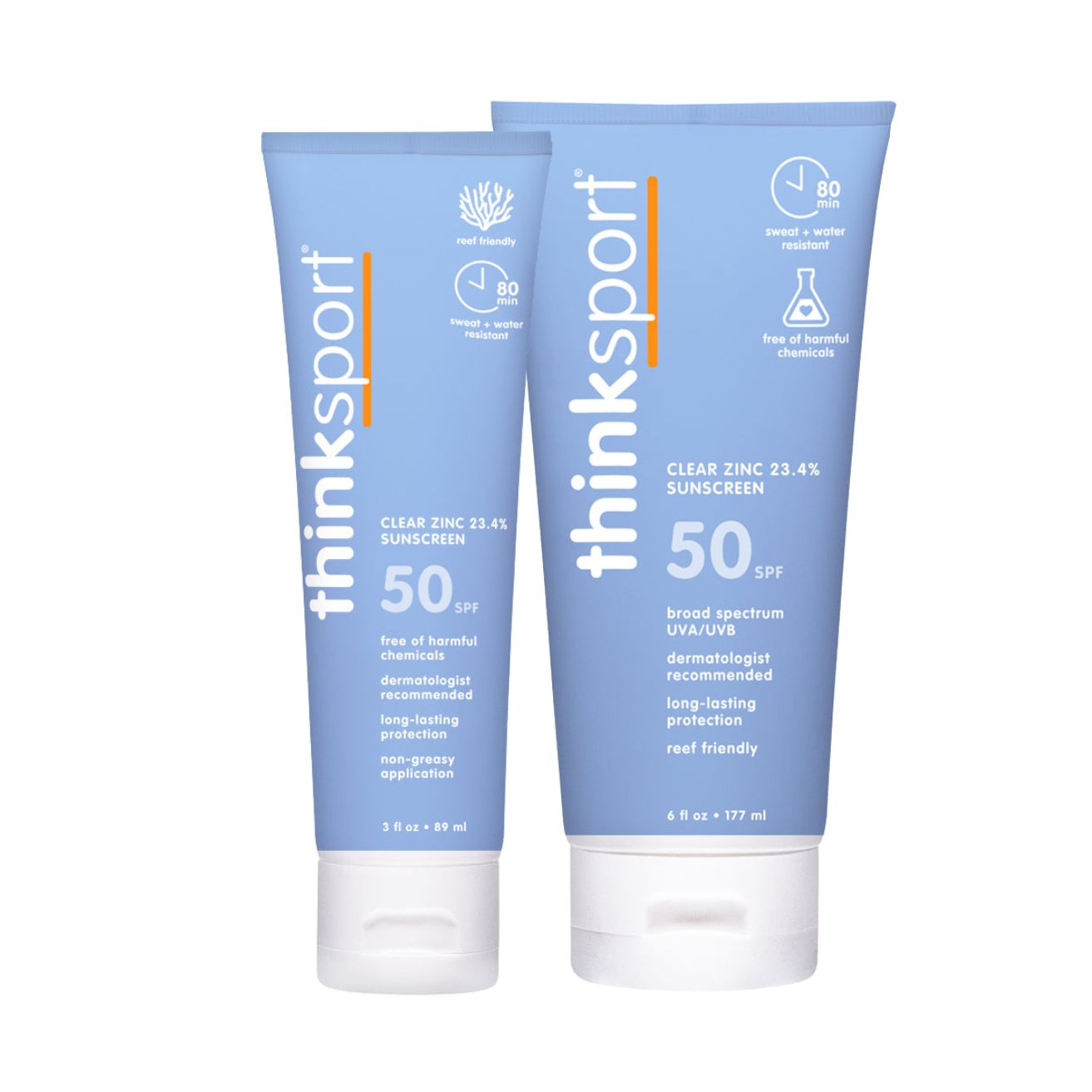 THINKSPORT CLEAR SUNSCREEN SPF50+