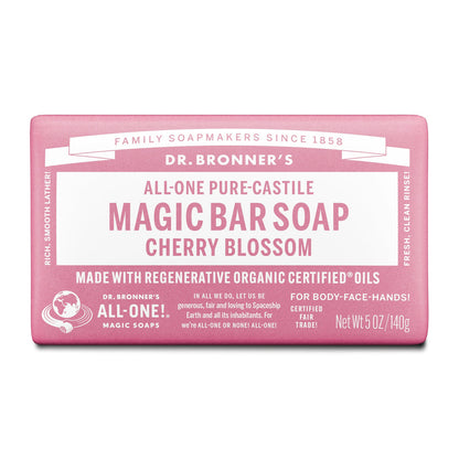 PURE CASTILE SOAP BAR - CHERRY BLOSSOM