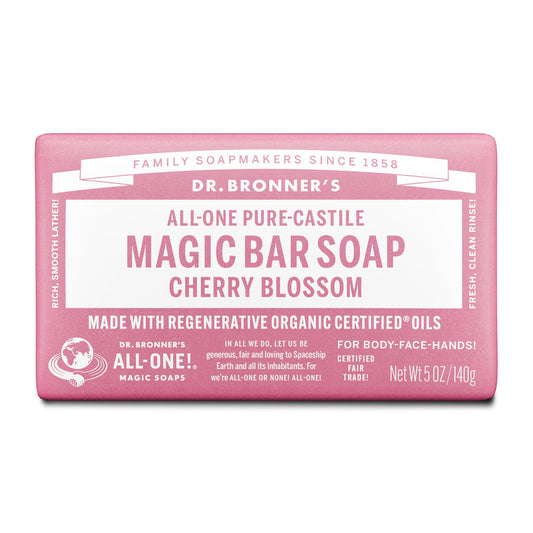 PURE CASTILE SOAP BAR - CHERRY BLOSSOM