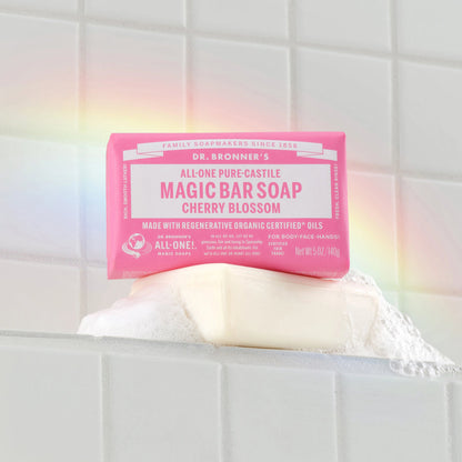 PURE CASTILE SOAP BAR - CHERRY BLOSSOM