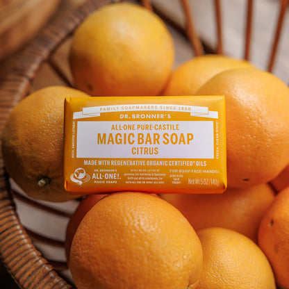 PURE CASTILE SOAP BAR - CITRUS