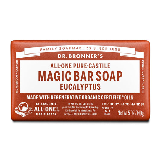 PURE CASTILE SOAP BAR - EUCALYPTUS