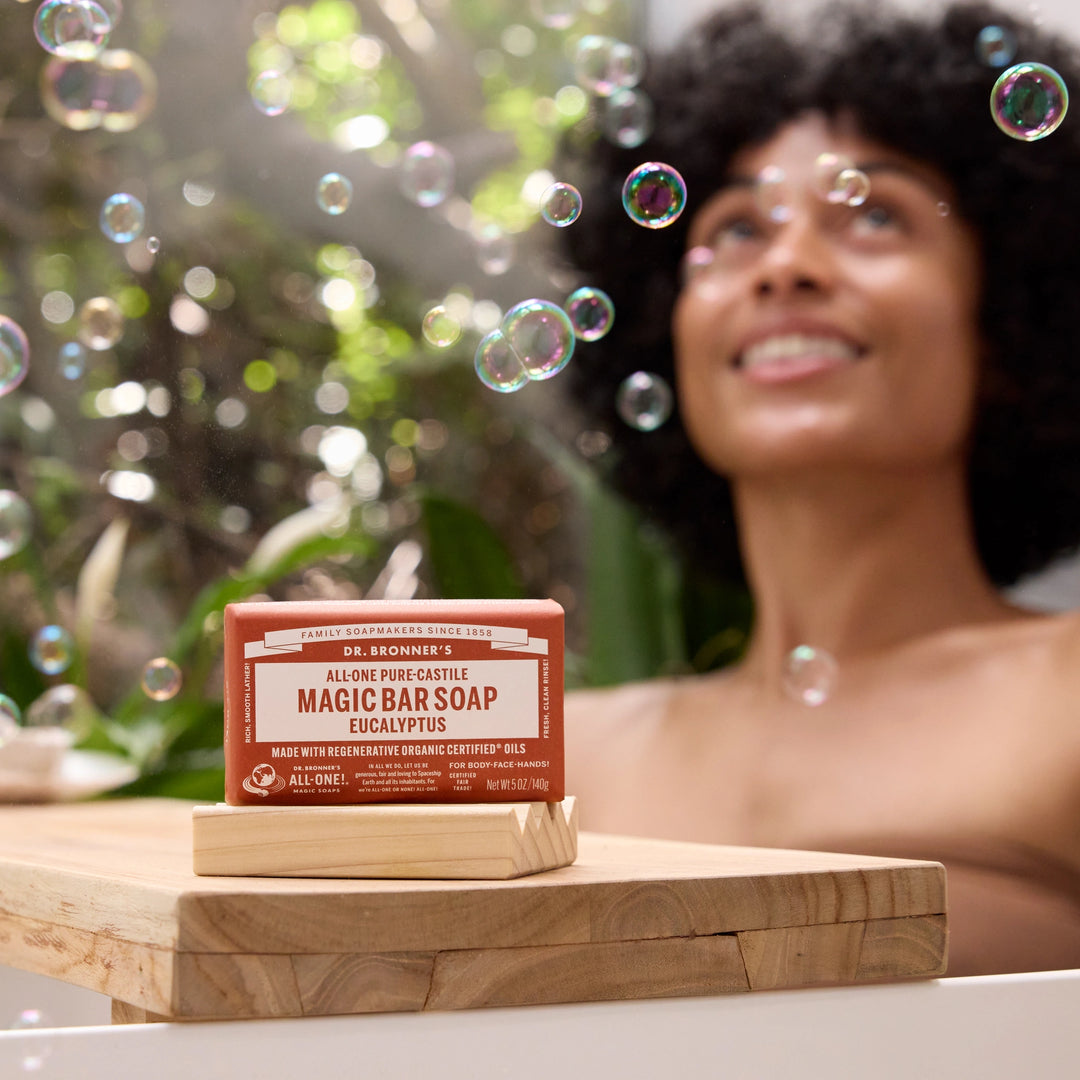 PURE CASTILE SOAP BAR - EUCALYPTUS