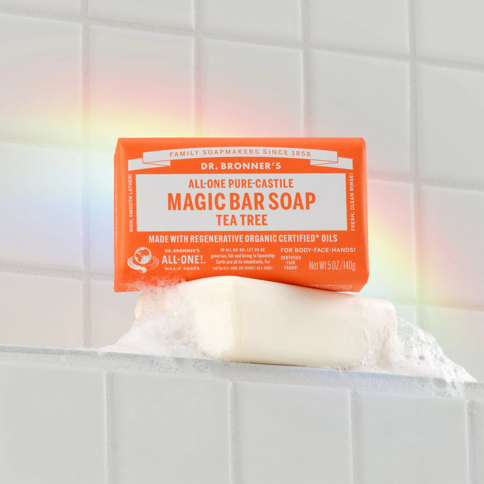 PURE CASTILE SOAP BAR - TEA TREE