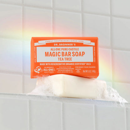 PURE CASTILE SOAP BAR - TEA TREE