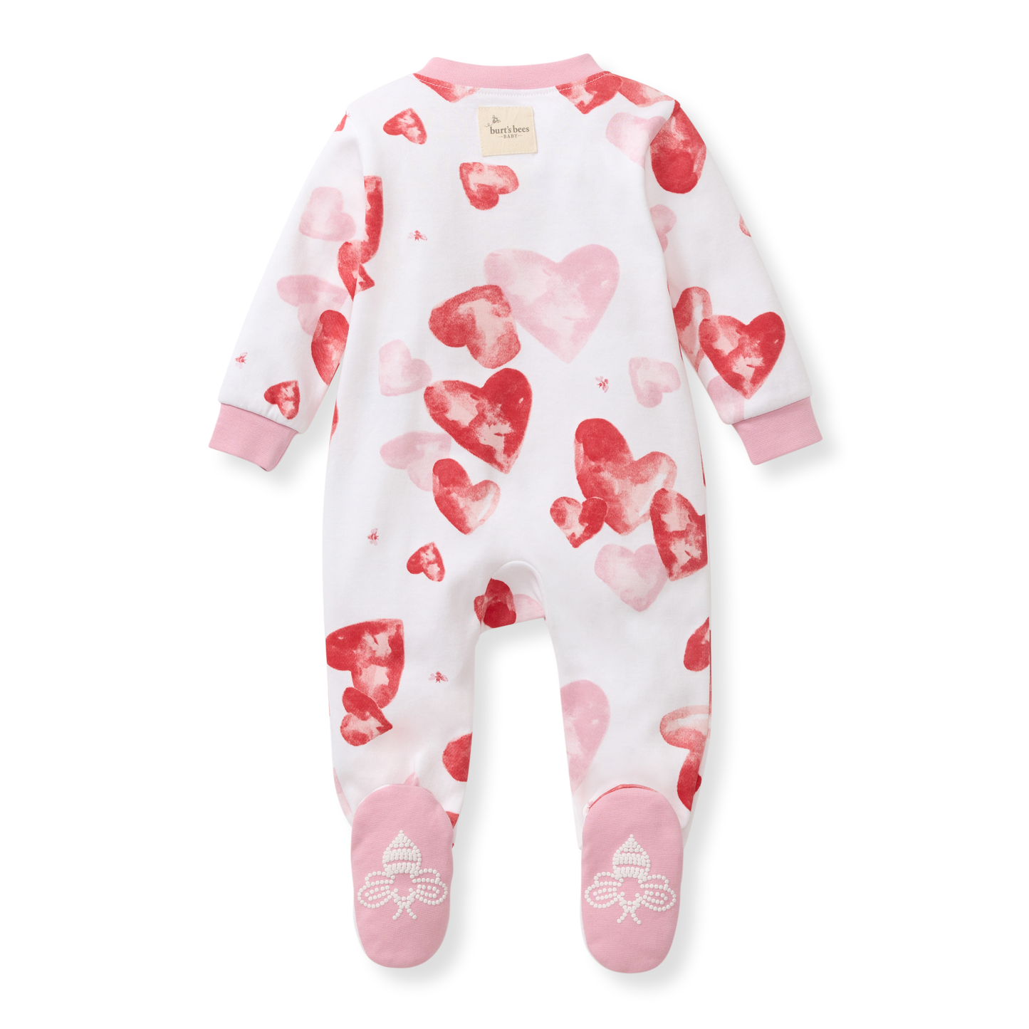 ORGANIC COTTON PAJAMAS - I HEART YOU - 1 PIEZA
