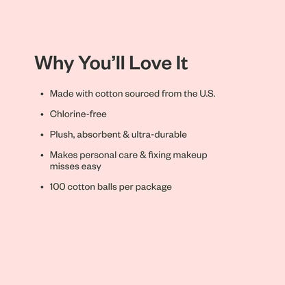 ORGANIC COTTON BALLS