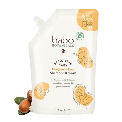 SENSITIVE BABY SHAMPOO & BODY WASH
