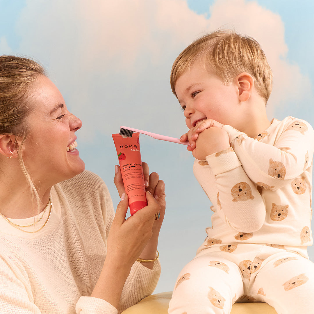 KIDS TOOTHPASTE (N-HA) STRAWBERRY MANGO
