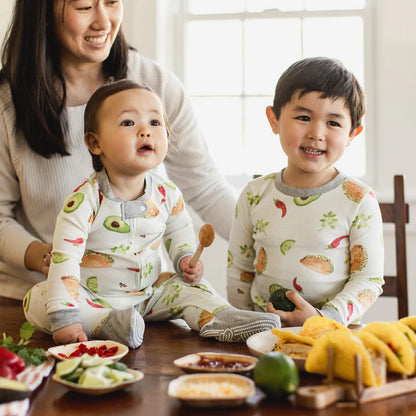 ORGANIC COTTON PAJAMAS - TACO TUESDAY - 2 PIEZAS